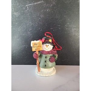 2011 Snowman Christmas Ornament